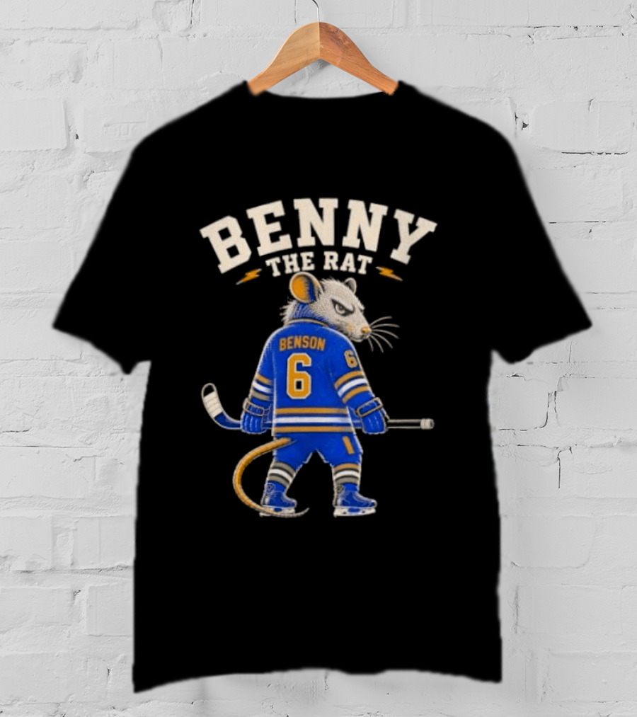 Benny The Rat Benson 6 Sabres T-Shirt