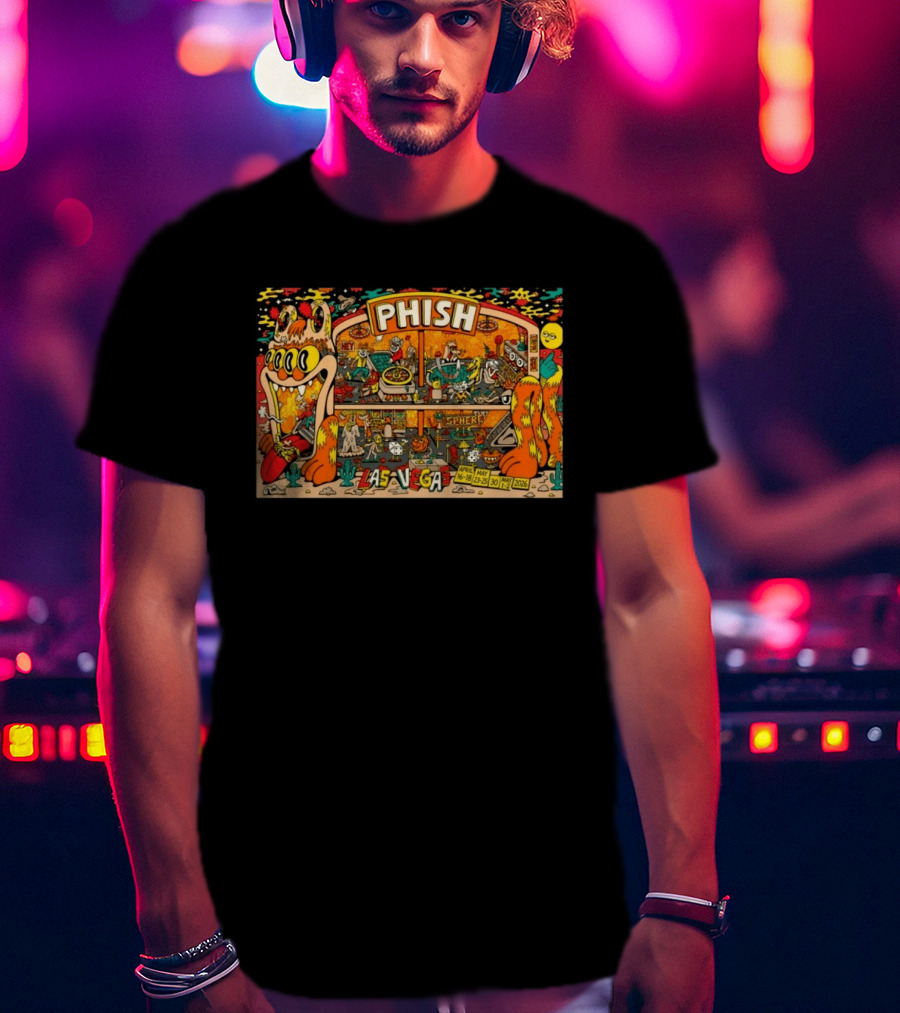 Phish Sphere Las Vegas Tour Dates April May 2026 T-Shirt