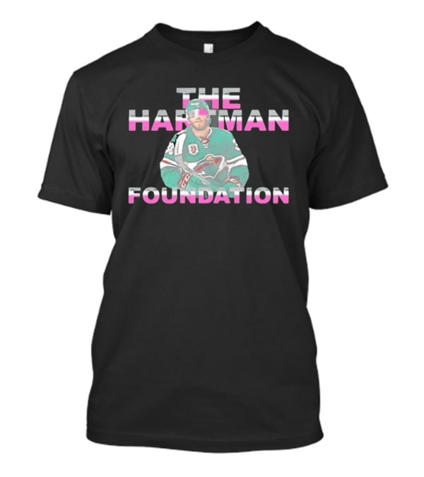 Ryan Hartman Hockey The Hartman Foundation Minnesota Wild Jersey T-Shirt