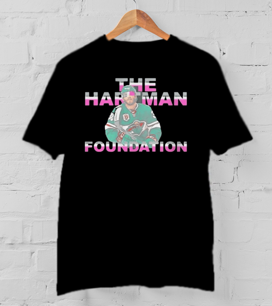 Ryan Hartman Hockey The Hartman Foundation Minnesota Wild Jersey T-Shirt