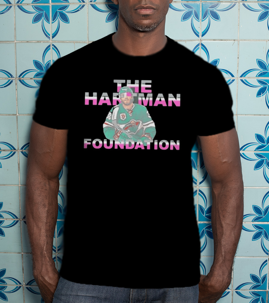 Ryan Hartman Hockey The Hartman Foundation Minnesota Wild Jersey T-Shirt