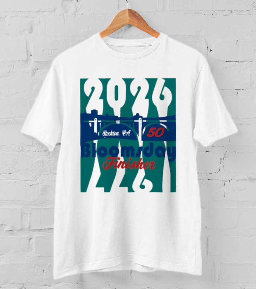 2024 Bloomsday Finisher 50th Annual Race Spokane 12K T-Shirt