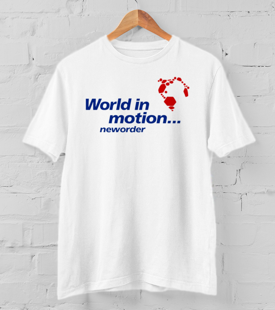 World In Motion New Order England Football T-Shirt
