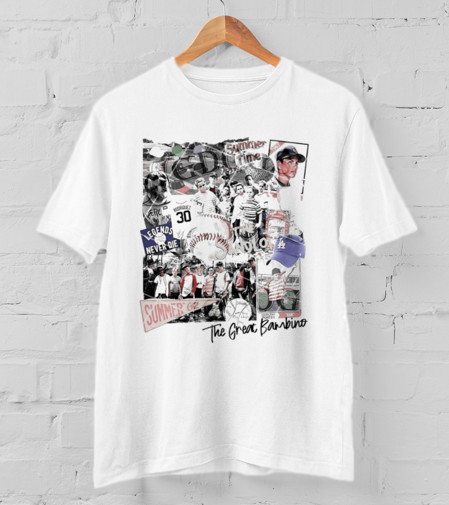 Nice The Sandlot Legends Never Die Classic Movie Scene Friends Forever T-Shirt