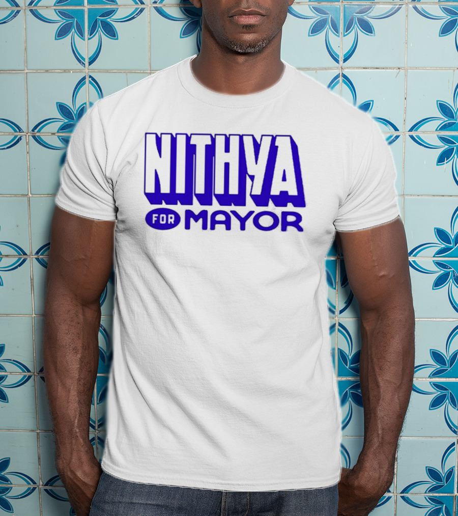 Nithya For Mayor 2026 Election Campaign T-Shirt