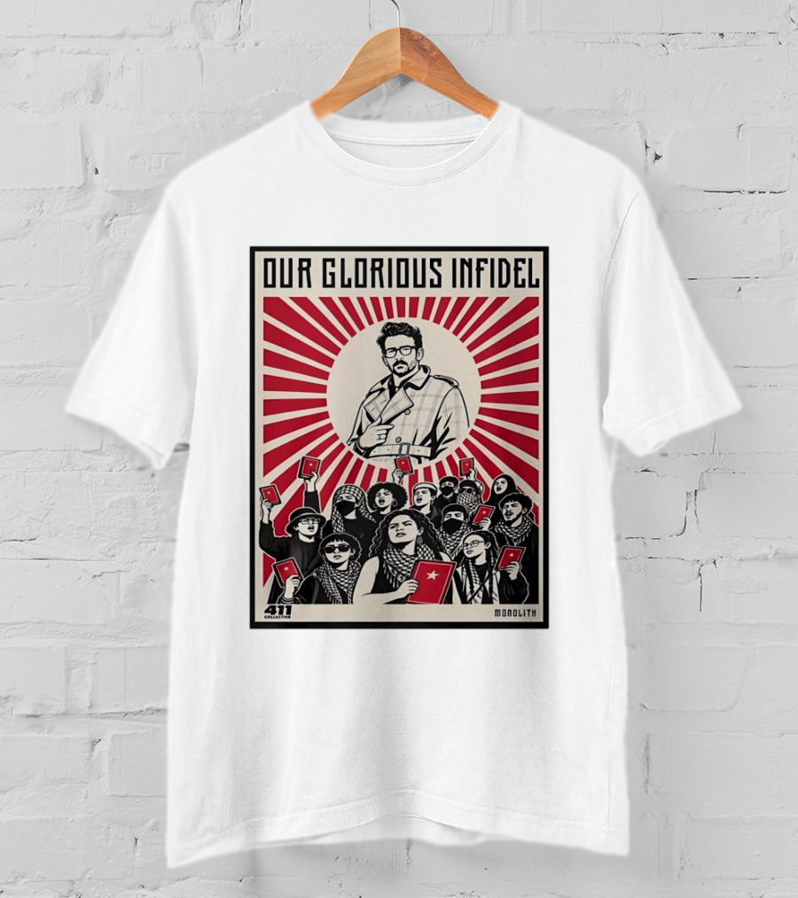 Onolith Collective Our Glorious Infidel 411 Monolith Red Star Revolution T-Shirt