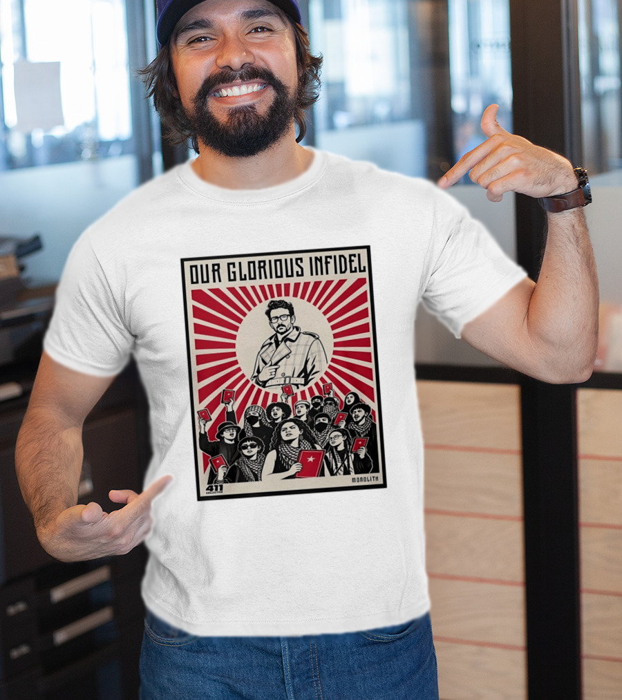 Onolith Collective Our Glorious Infidel 411 Monolith Red Star Revolution T-Shirt