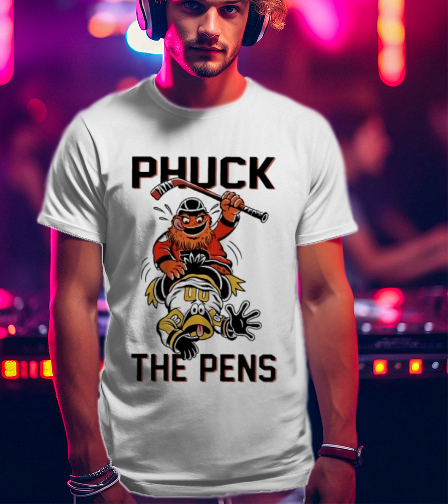 Phuck The Pens Philadelphia Flyers Rivalry Hockey T-Shirt