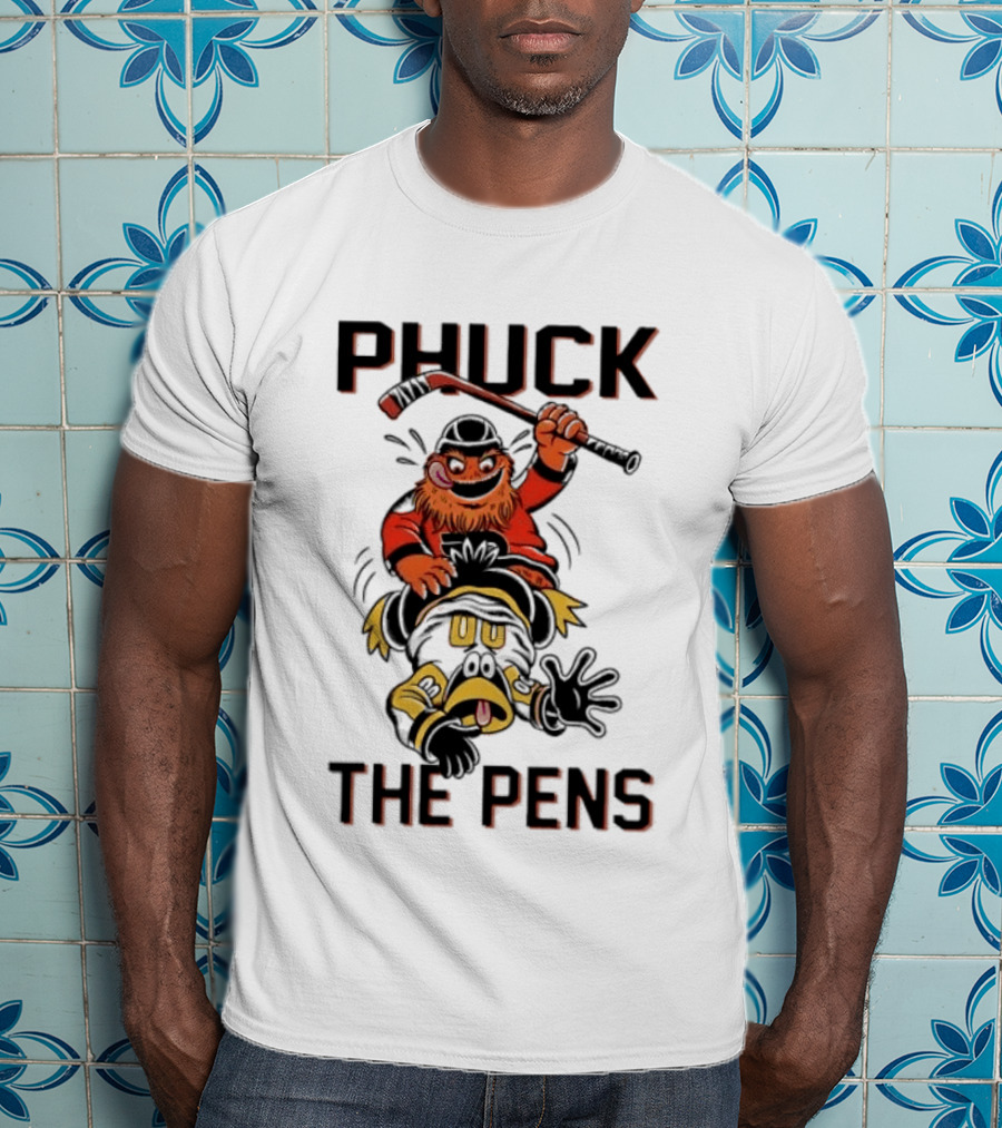 Phuck The Pens Philadelphia Flyers Rivalry Hockey T-Shirt
