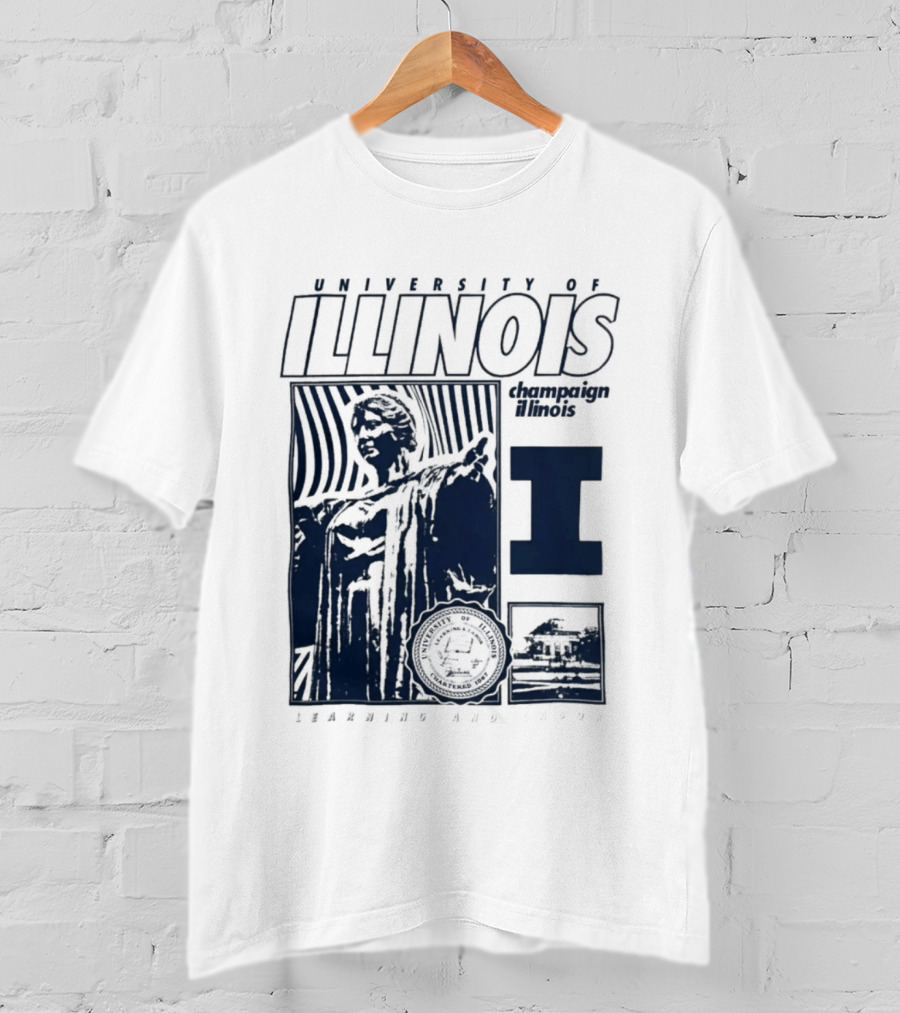University Of Illinois Alma Mater Champaign Urbana Gameday Spirit T-Shirt