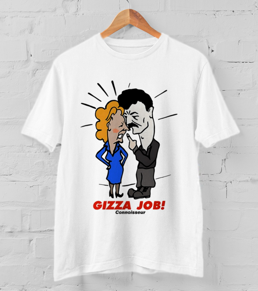 Yosser Hughes Gizza Job Cartoon Illustration By Comictees.com T-Shirt