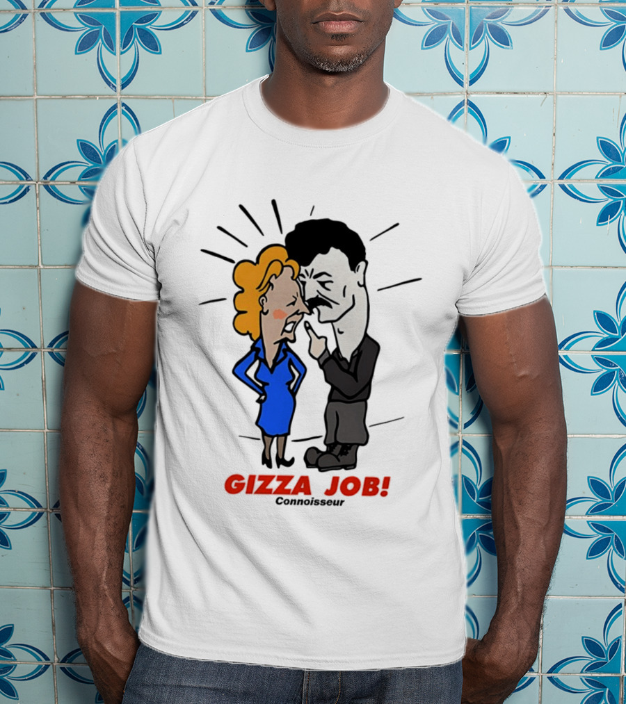 Yosser Hughes Gizza Job Cartoon Illustration By Comictees.com T-Shirt