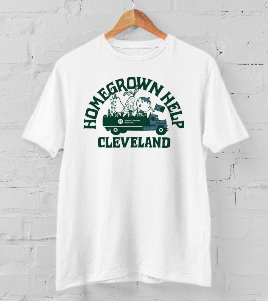 Homegrown Help Cleveland Truck Characters 2026 T-Shirt