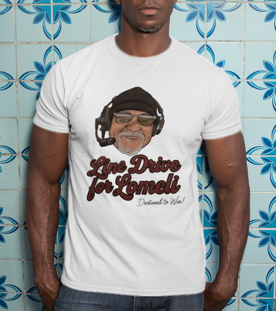 Line Drive For Lomeli Destined To Win T-Shirt