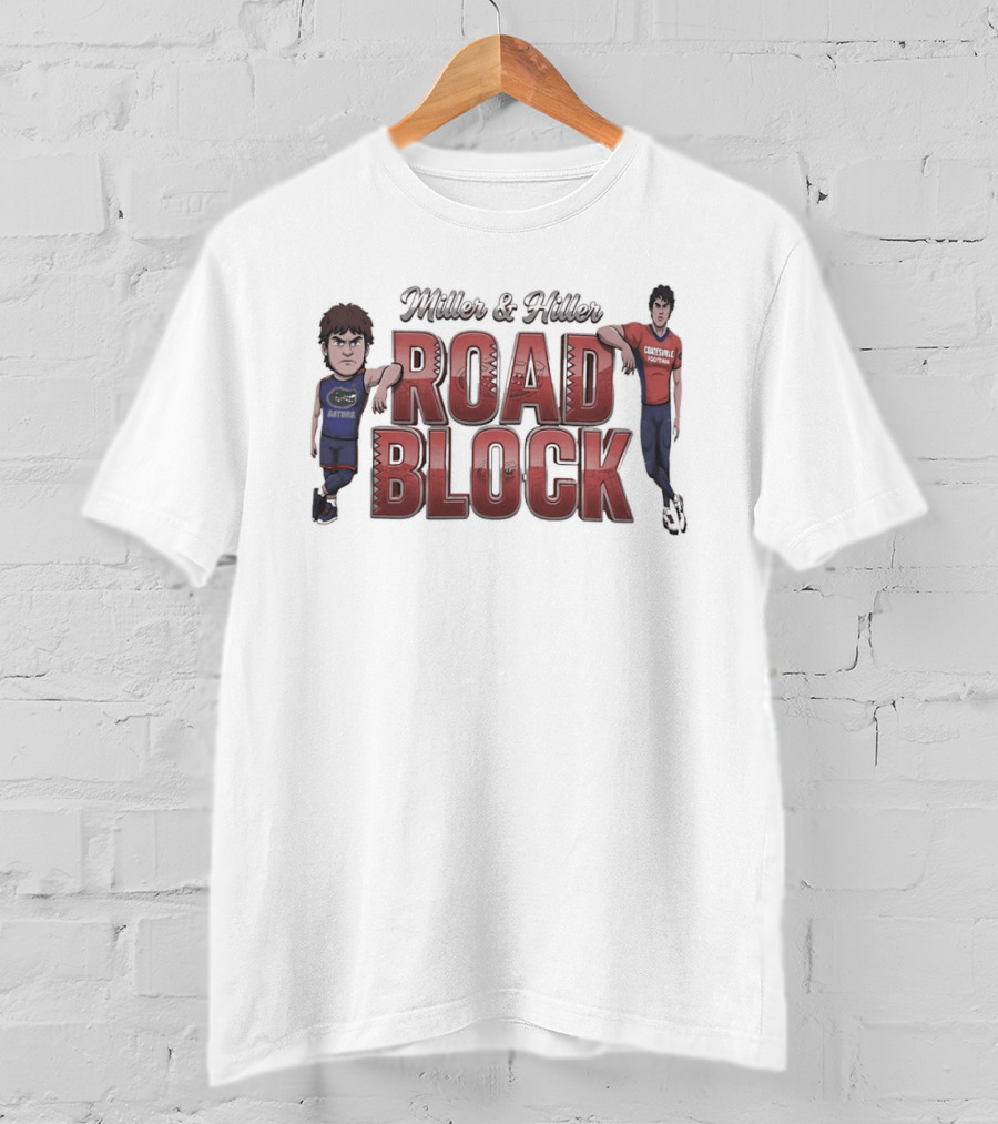 Miller And Hiller Road Block Florida Gators Gameday Duo T-Shirt