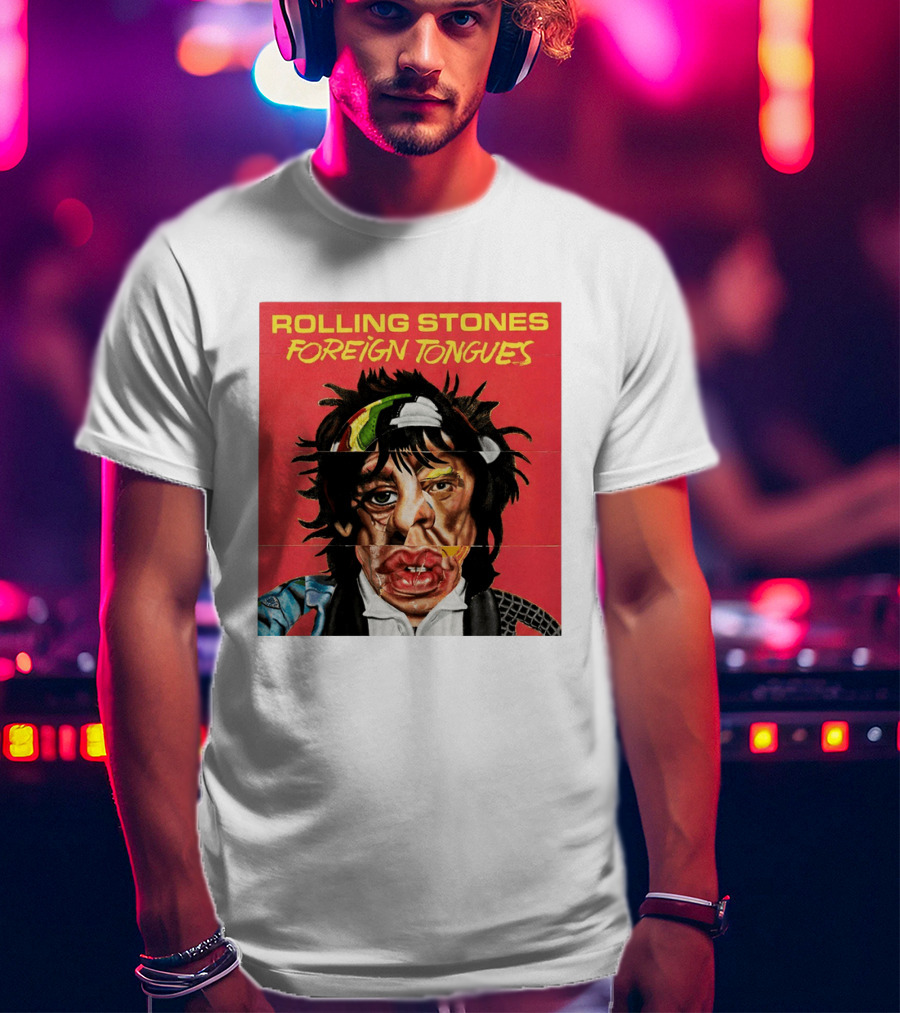The Rolling Stones Foreign Tongues Album Cover Art 2026 T-Shirt