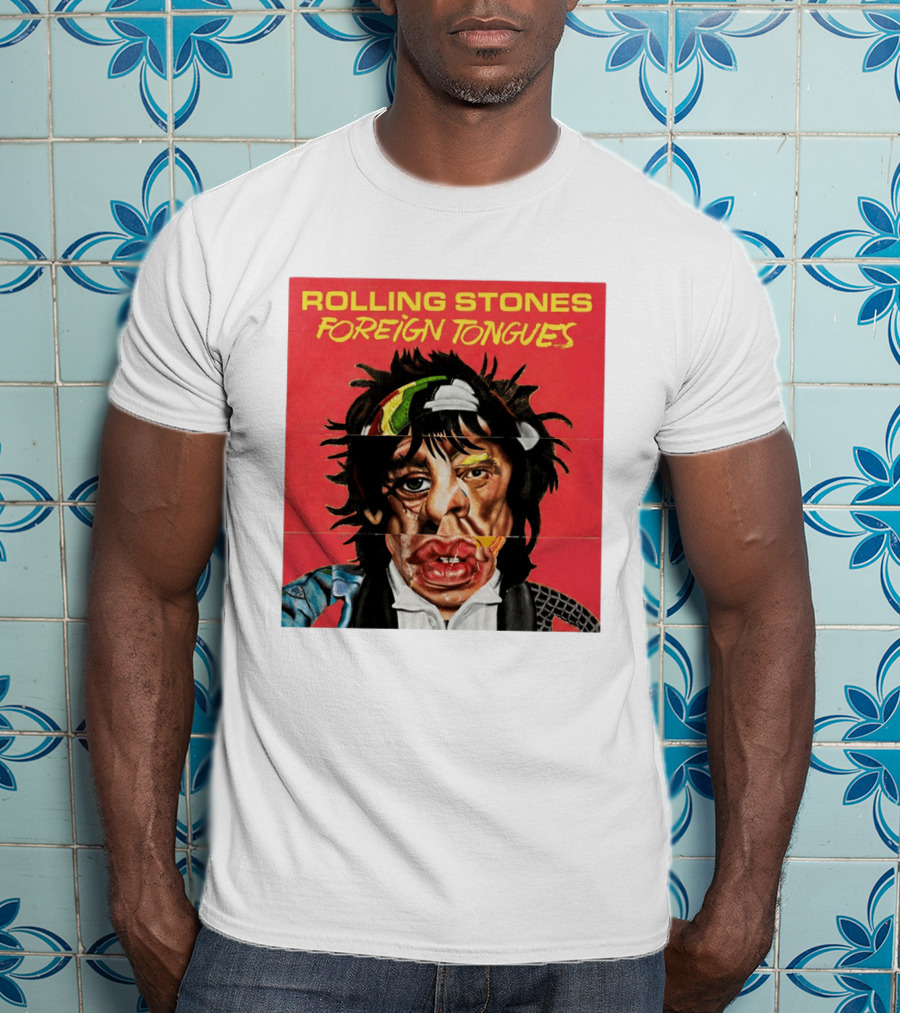 The Rolling Stones Foreign Tongues Album Cover Art 2026 T-Shirt