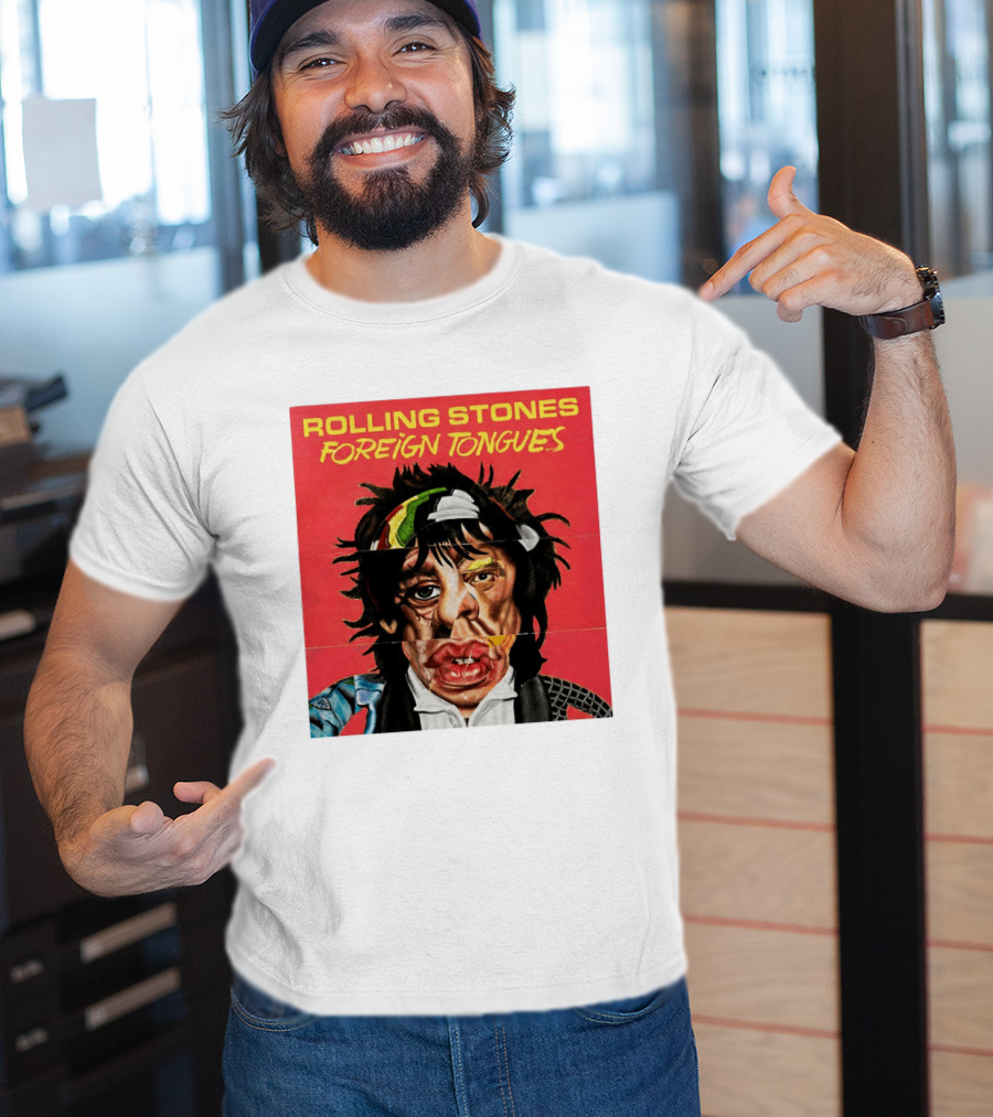The Rolling Stones Foreign Tongues Album Cover Art 2026 T-Shirt