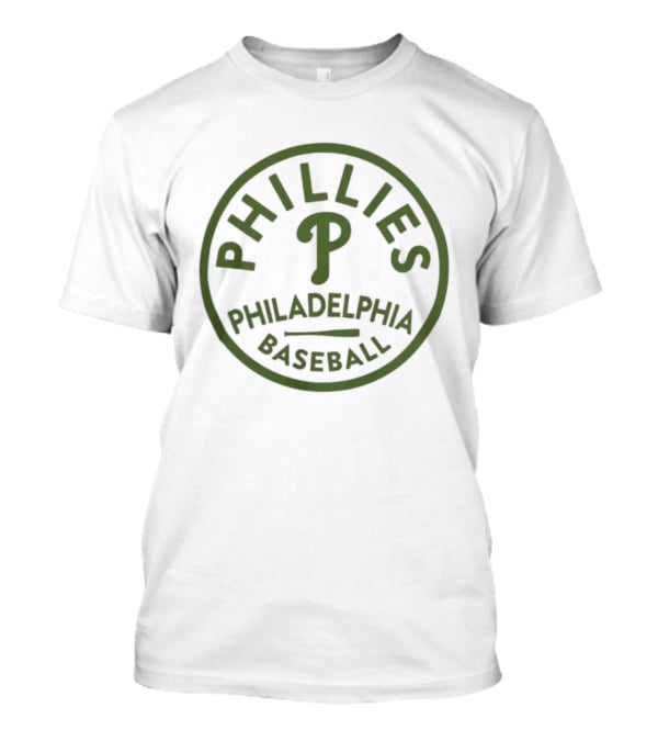 MLB Philadelphia Phillies 2026 Armed Forces Day Phillies Baseball Iconic Circle T-Shirt