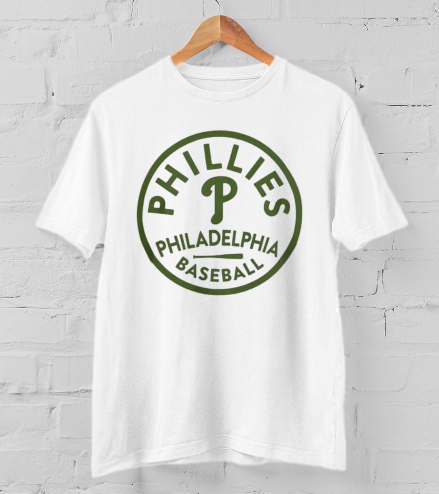 MLB Philadelphia Phillies 2026 Armed Forces Day Phillies Baseball Iconic Circle T-Shirt