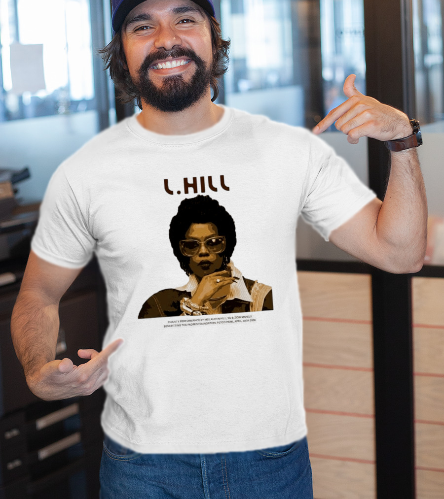 Ms Lauryn Concert Hill MLH Charity Dinner On The Diamond T-Shirt