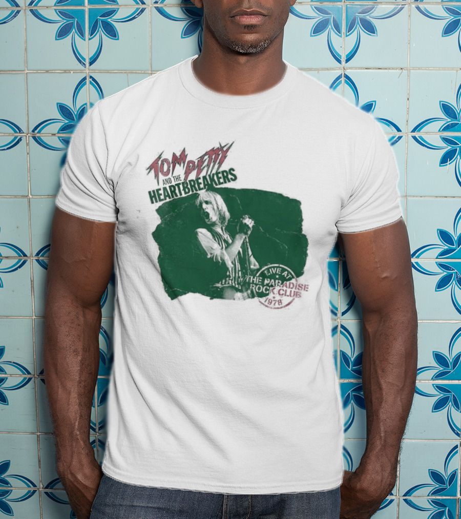 Tom Petty Live At The Paradise Rock Club Boston 1978 T-Shirt