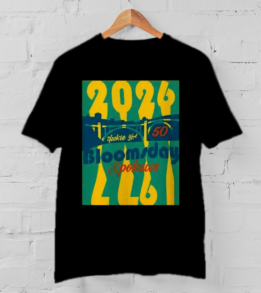 2026 Spokane Bloomsday 50th Race Hometown Pride Celebration T-Shirt
