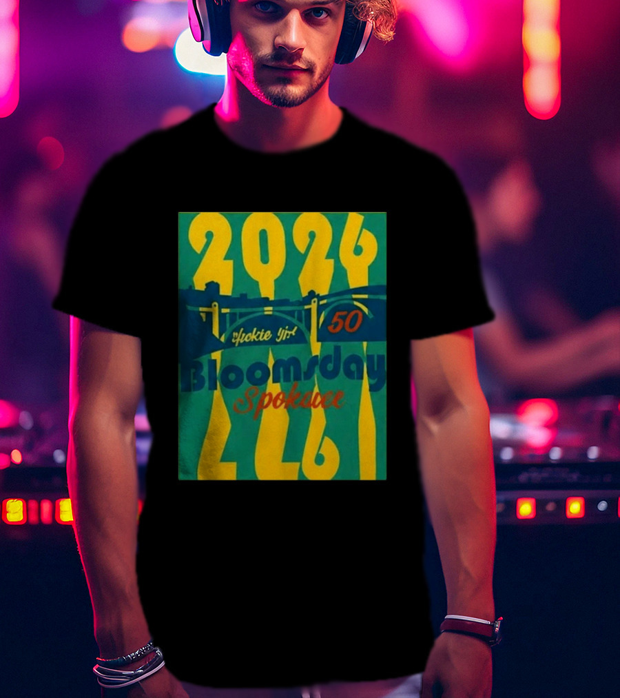 2026 Spokane Bloomsday 50th Race Hometown Pride Celebration T-Shirt