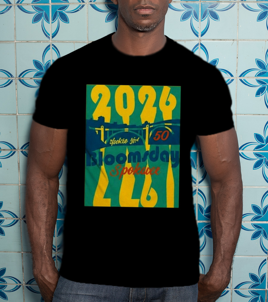 2026 Spokane Bloomsday 50th Race Hometown Pride Celebration T-Shirt