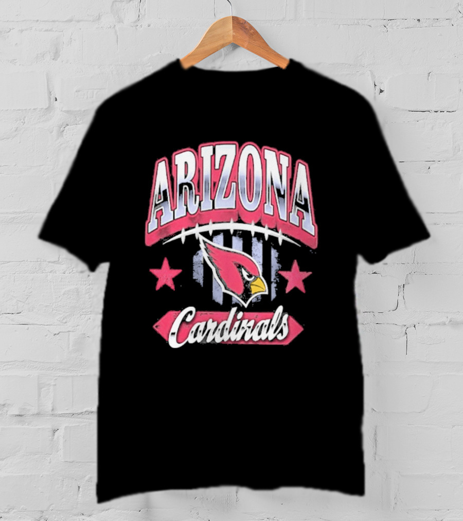 Arizona Cardinals Americana 2026 Red White Blue Stars T-Shirt