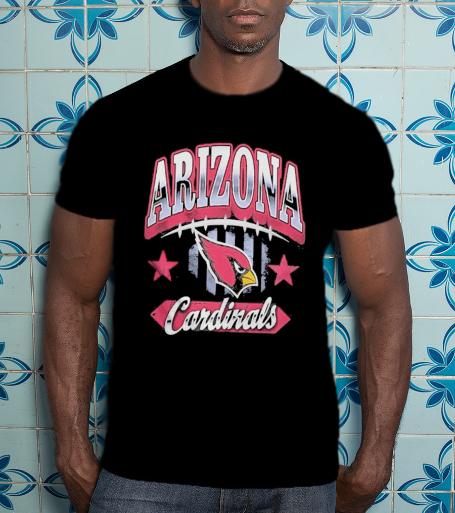 Arizona Cardinals Americana 2026 Red White Blue Stars T-Shirt