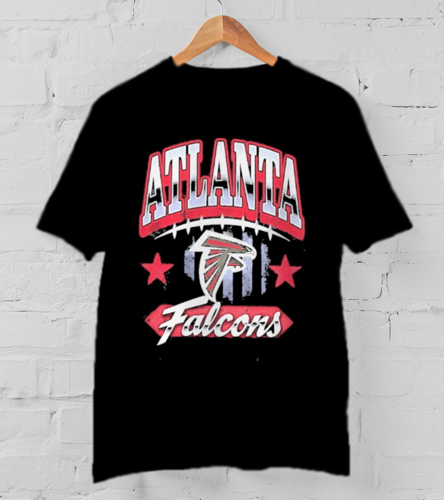 Atlanta Falcons Americana 2026 Stars And Stripes NFL Team Spirit T-Shirt