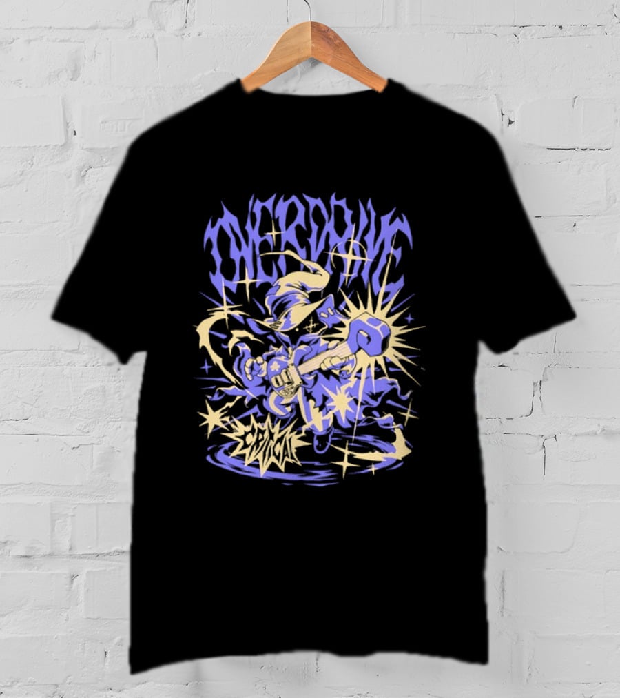 Final Fantasy Overdrive Explosive Cosmic Guitar Power T-Shirt