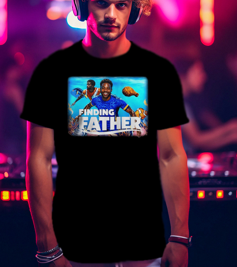 Finding Father Underwater Adventure With Fish And Coral T-Shirt
