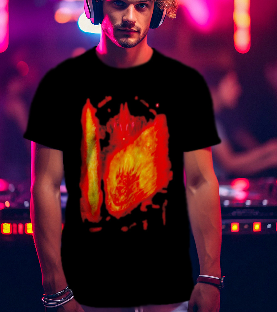 Flame Knight Fire Armor Blaze T-Shirt
