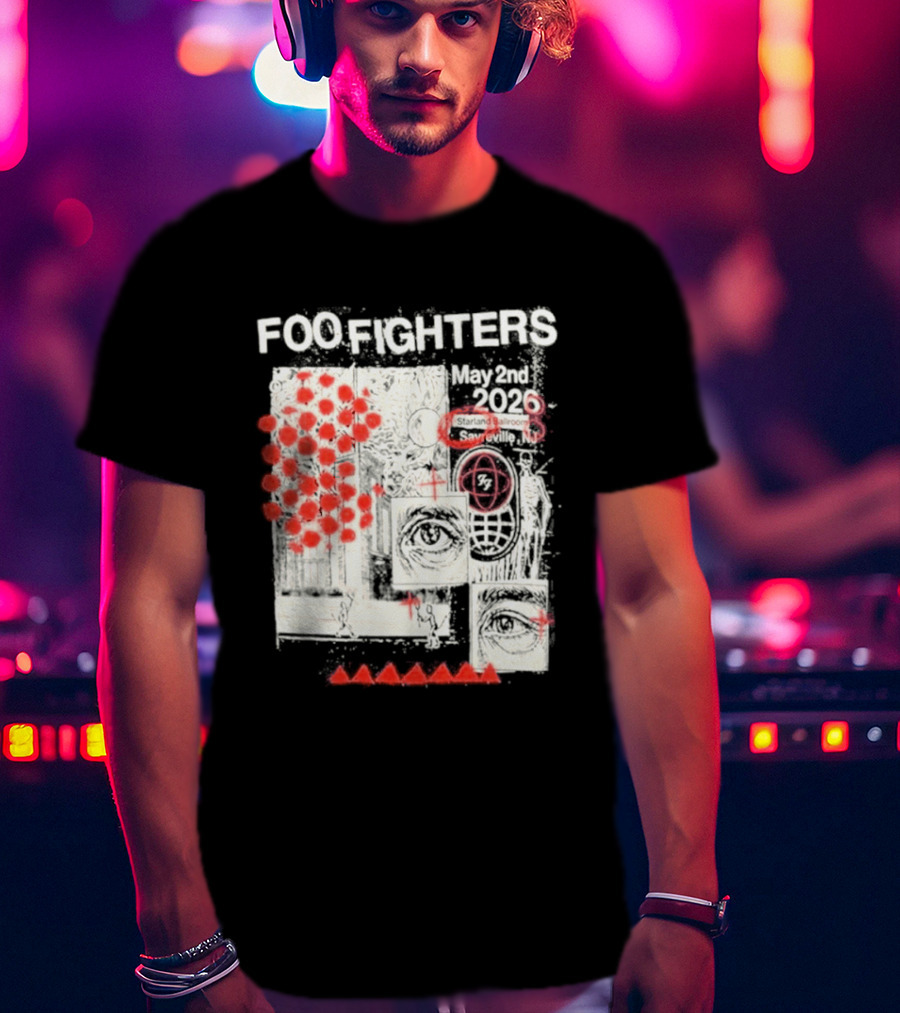 Foo Fighters Sayreville New Jersey 2026 Starland Ballroom May 2nd Your Favorite Toy T-Shirt