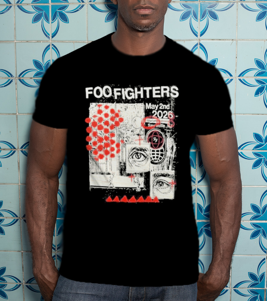 Foo Fighters Sayreville New Jersey 2026 Starland Ballroom May 2nd Your Favorite Toy T-Shirt