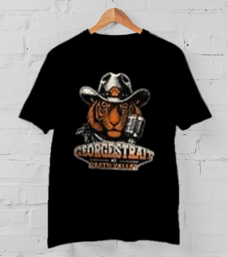 George Strait X Clemson Tigers At Death Valley Stadium T-Shirt