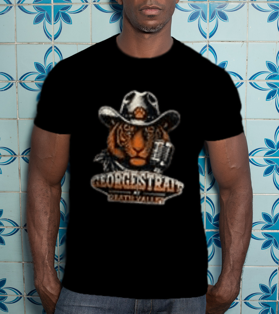 George Strait X Clemson Tigers At Death Valley Stadium T-Shirt