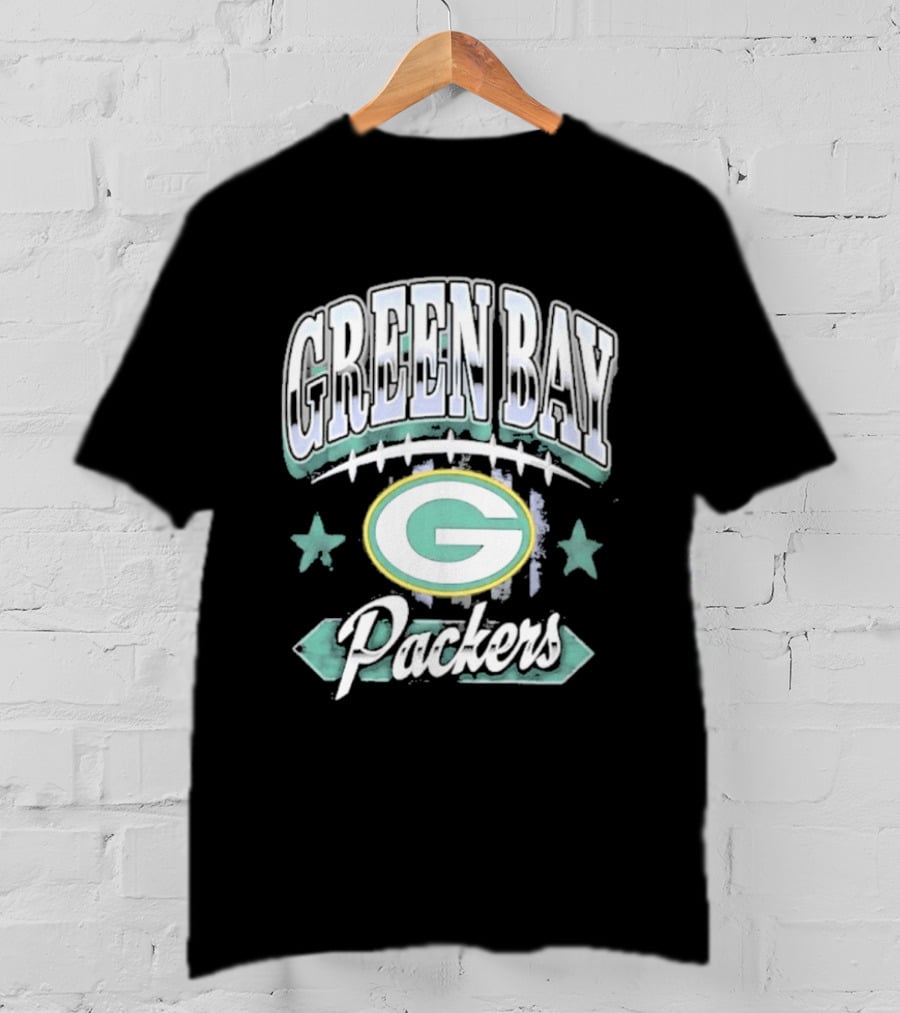 Green Bay Packers Americana 2026 Edition With Stars And Classic Team T-Shirt
