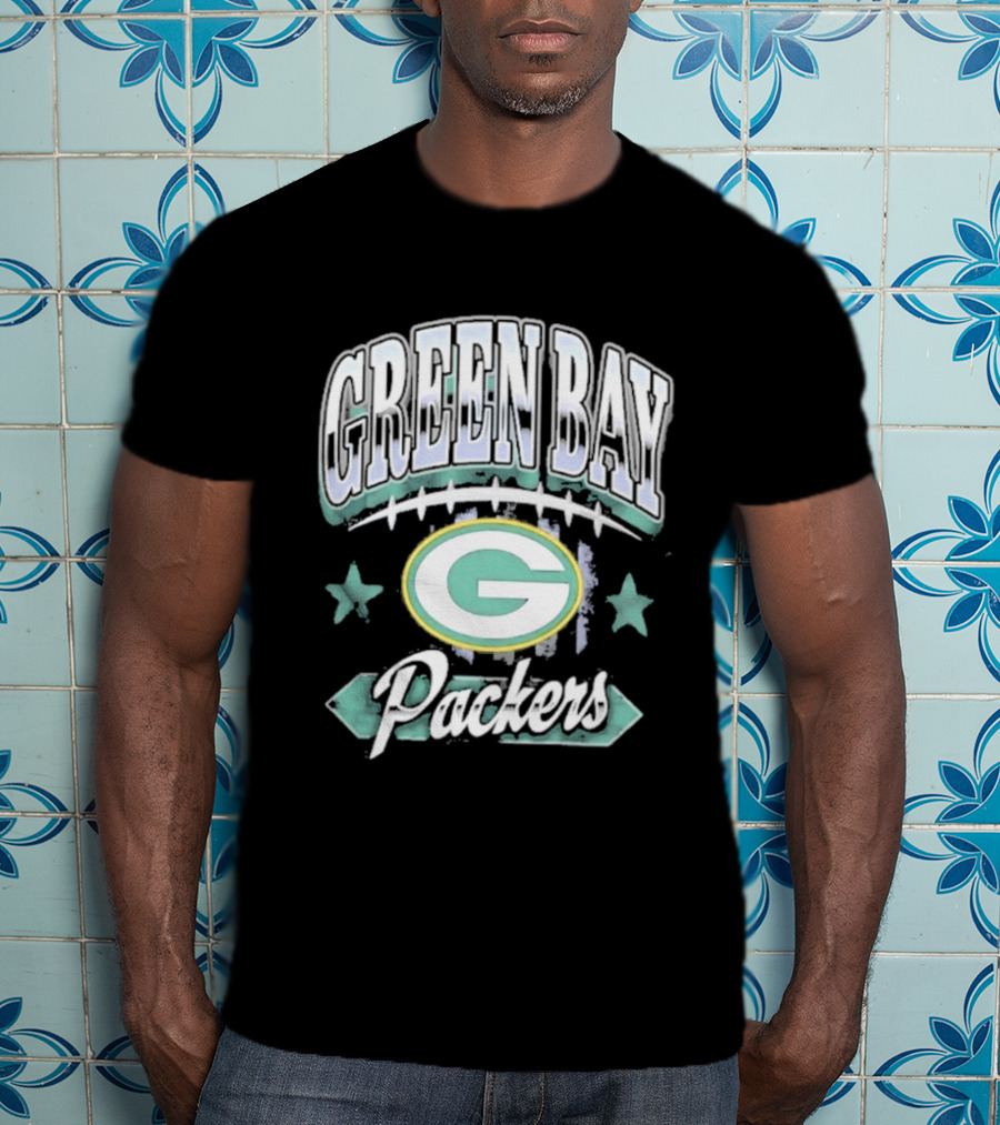 Green Bay Packers Americana 2026 Edition With Stars And Classic Team T-Shirt