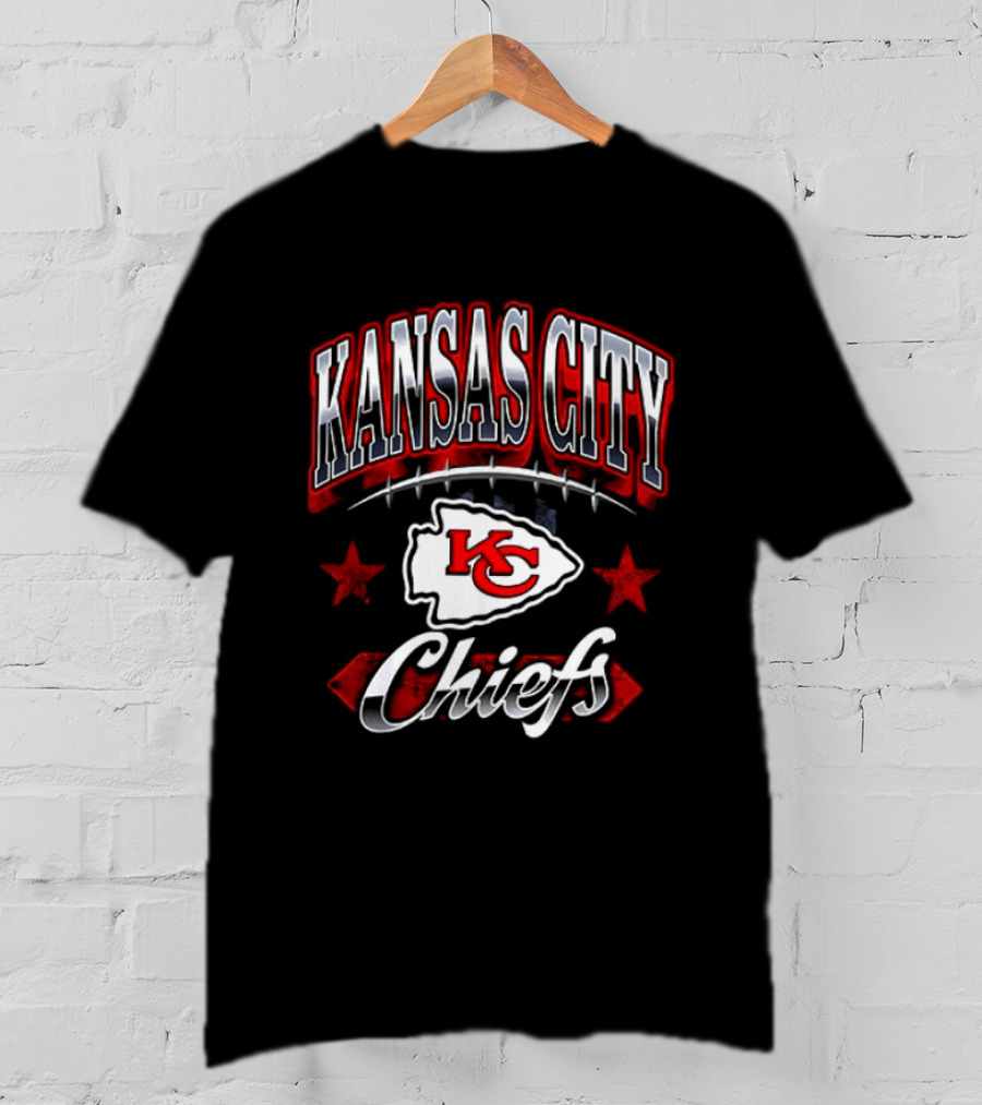 Kansas City Chiefs Americana 2026 KC Football Stars T-Shirt