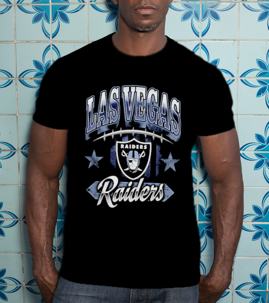 Las Vegas Raiders Americana 2026 Football Team Stars T-Shirt