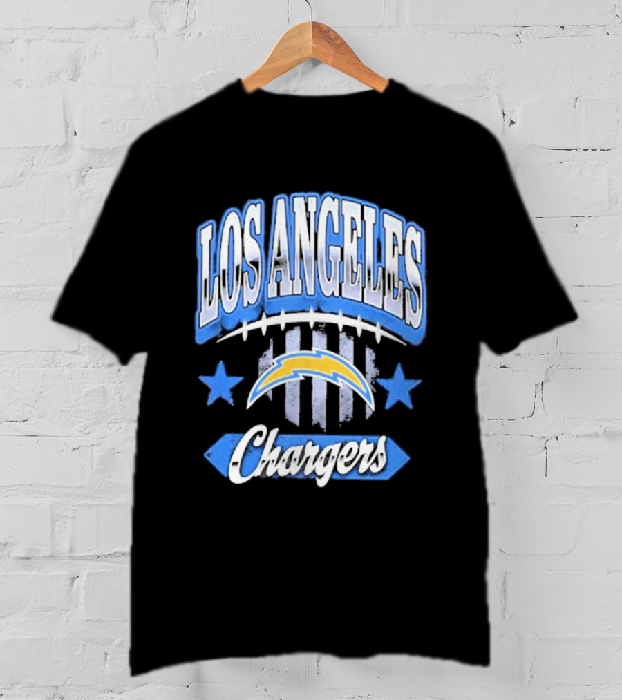 Los Angeles Chargers Americana Stars And Stripes 2026 T-Shirt