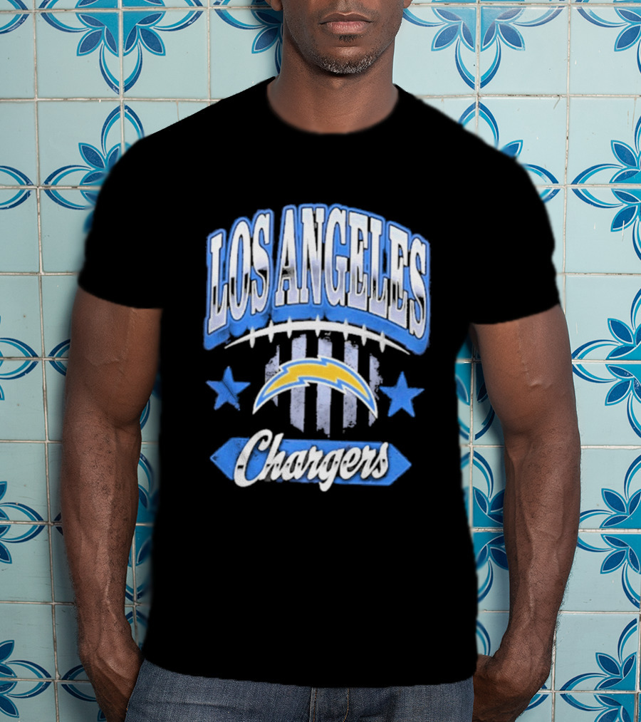 Los Angeles Chargers Americana Stars And Stripes 2026 T-Shirt