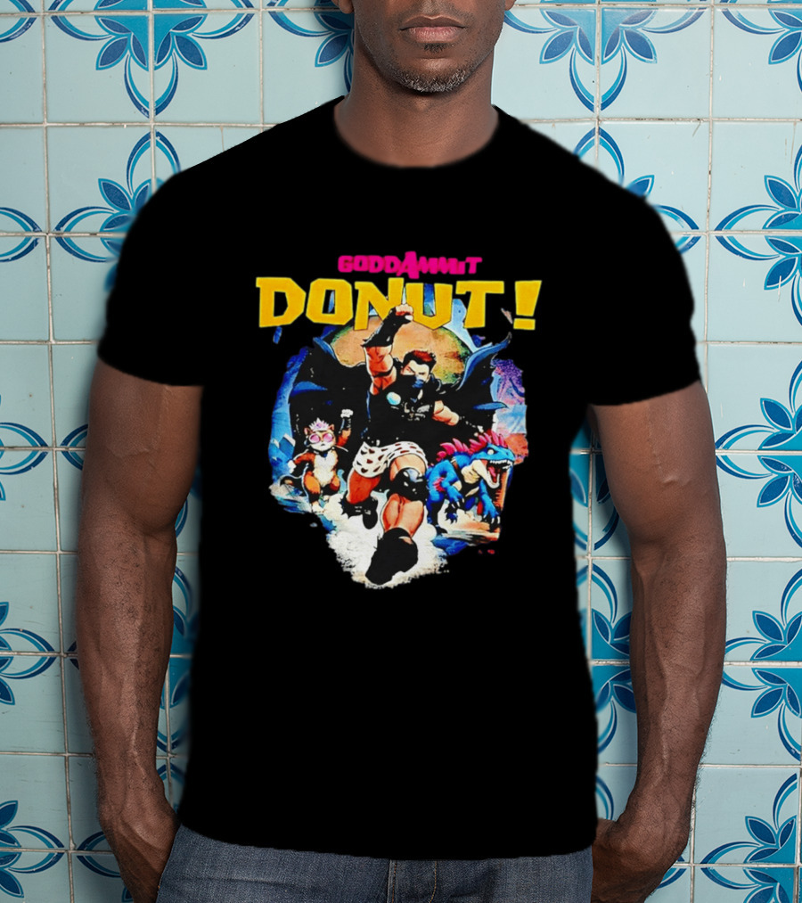 Goddamnit Donut Mongo Dungeon Crawler Carl Adventure T-Shirt