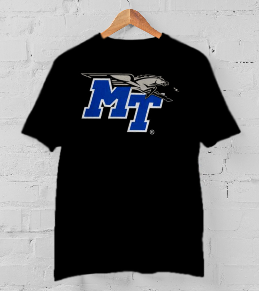 Middle Tennessee State Blue Raiders MT Flying Horse T-Shirt