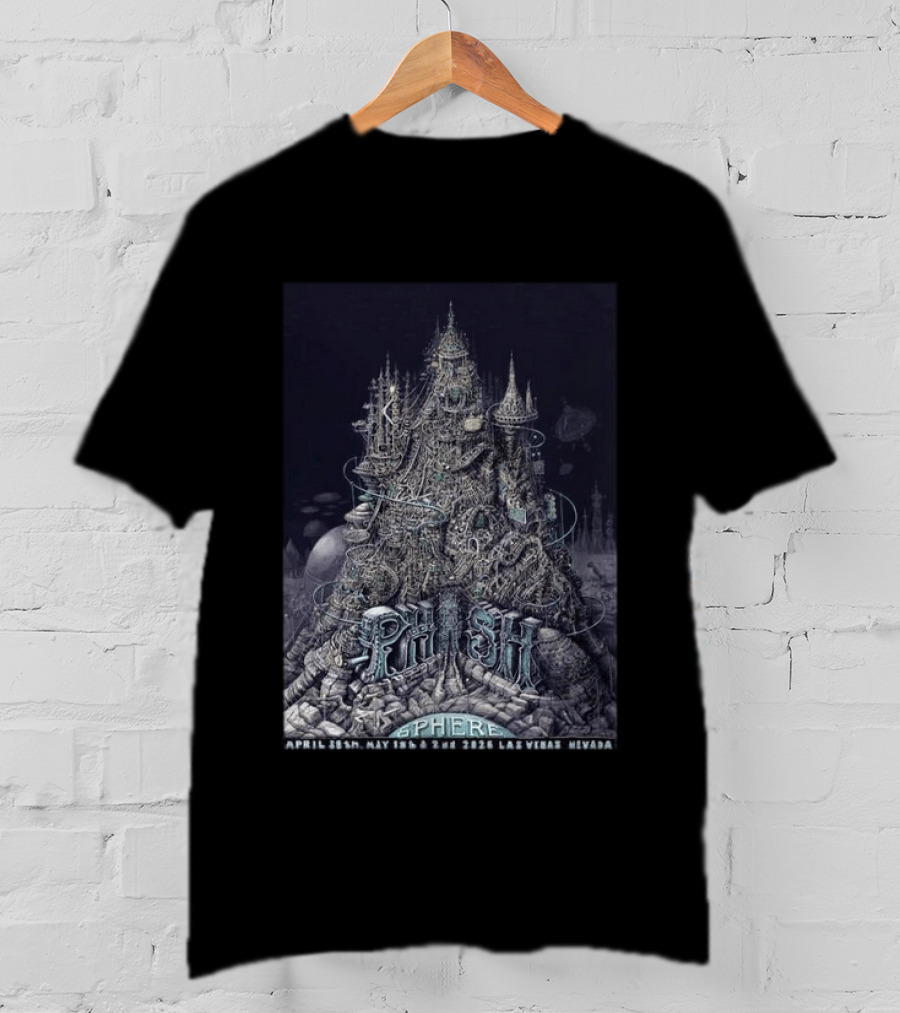 Phish Live At Sphere Las Vegas 2026 April 18 May 1 2 2026 T-Shirt