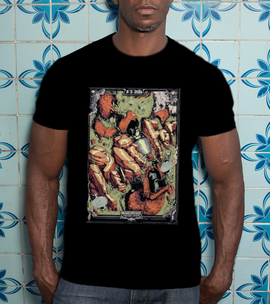 5 3 2026 Puscifer Red Rocks Amphitheatre Morrison Colorado T-Shirt