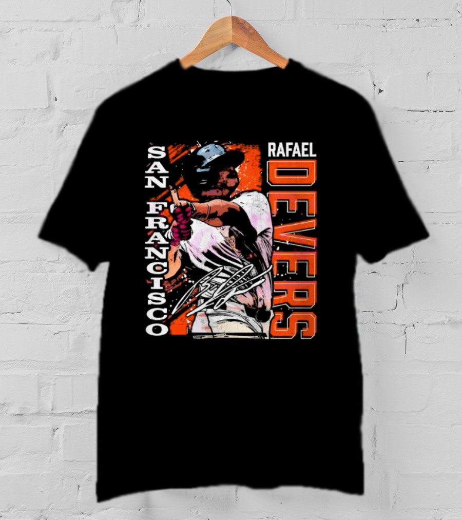 Rafael Devers San Francisco Baseball T-Shirt